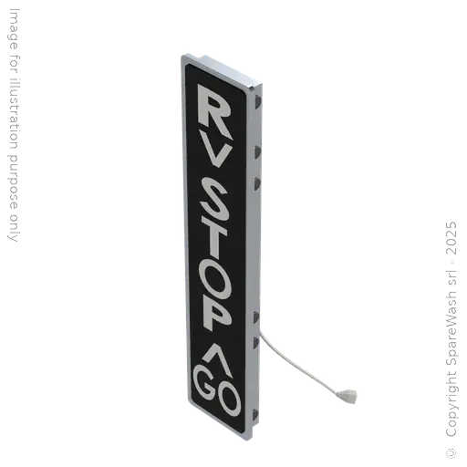 [10900154] LED TRAFFIC LIGHT 700X135 GO-STOP-R 24VDC