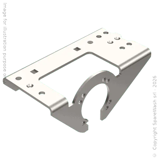 [21400025] SUPPORT DE FIXATION P. ROUE MOTRICE DROITE TK