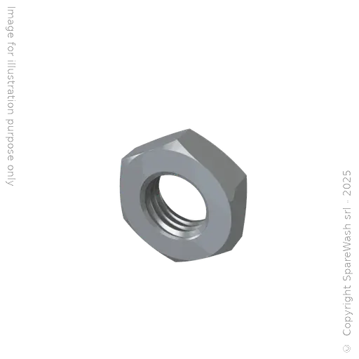 [90401206] HEXAGON NUT LOW PROFILE M10 GALVANIZED