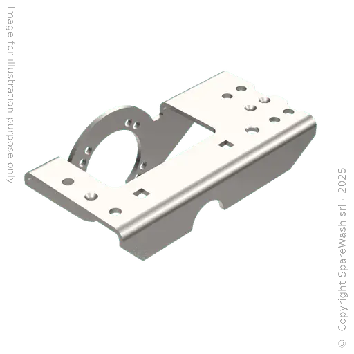 [21400032] STAFFA SUPPORTO RUOTA MOTRICE SX TK