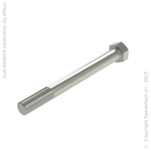 [90401190] PARTIALLY THREATED HEXAGON SCREW M20X1,5X200 GALVANIZED