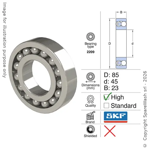 [21000362] HOCHWERTIGES LAGER 2209 2RS