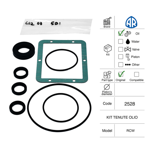 [60200501] ÖLDICHTUNGSSATZ ANNOVI REVERBERI [KIT 2528]