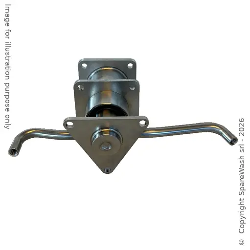 [61400177] STRAIGHT ROTATING SWIVEL JOINT  G3/8F - 2XG1/4F CUSTOM MADE