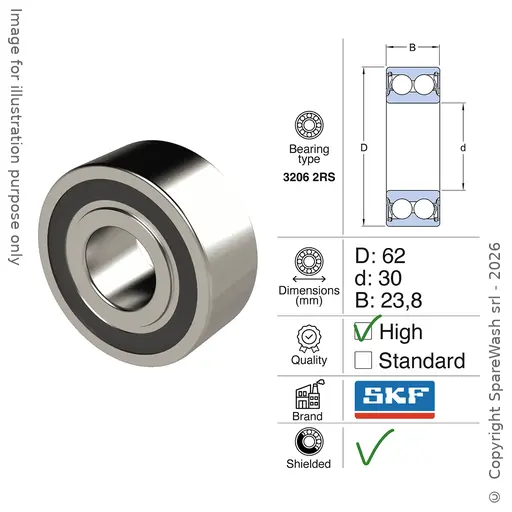 [21000379] HOCHWERTIGES LAGER 3206 2RS 