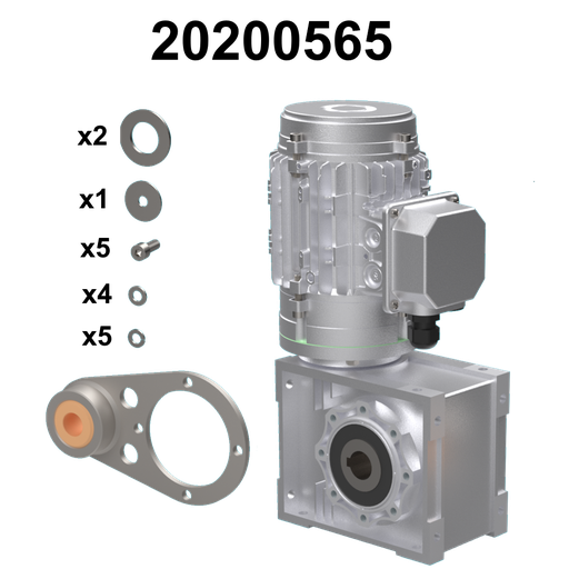 [20200565] GETRIEBEMOTOR 0,37KW I:40 35RPM 230-400V 50HZ