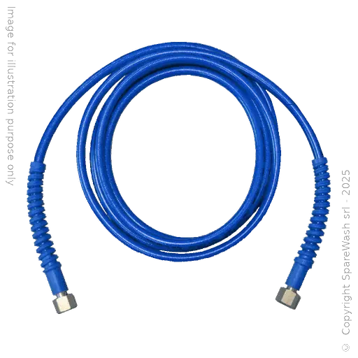 [60600073] TUBO HP ANTIMACCHIA G3/8F - G3/8F L6000 BLU