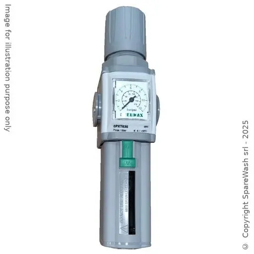 [70400144] FILTRO REGULADOR 0-12BAR G1/4 + MANÓMETRO