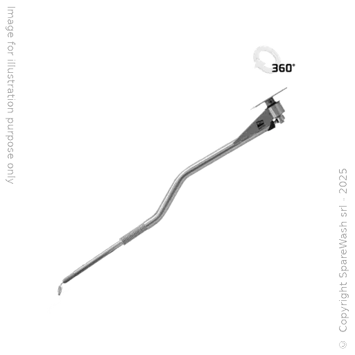 [61600225] BRACCIO GIREVOLE SINGOLO ATTACCO A SOFFITTO A Z G1/4F G1/4F L1550 