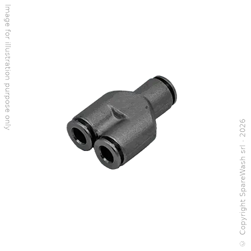 [70500905] FITTING Y HOSE D6