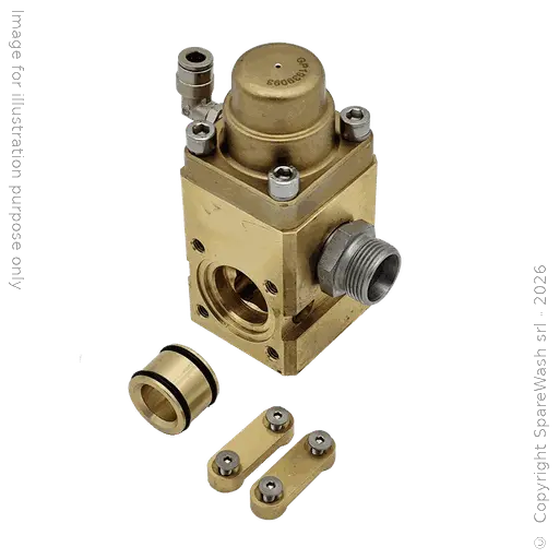 [61300101] VÁLVULA NEUMÁTICA DE TRES VÍAS G1/2 100BAR