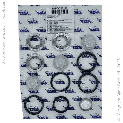 [60200648] KIT VALVOLE PER POMPA CAT 2530, 2530E, 2531, 2537