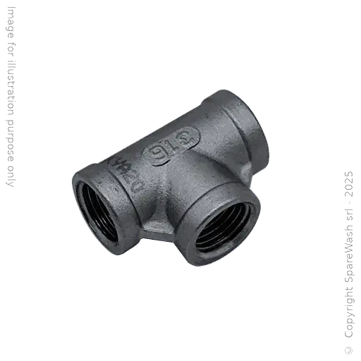 [70500929] RACCORDO T G1/4 F F F INOX 