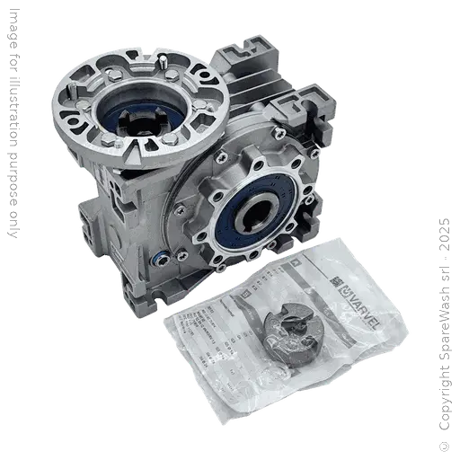 [20101701] WORM GEARBOX VARVEL FRT 60 I:10 P80B14 HOLLOW SHAFT D25