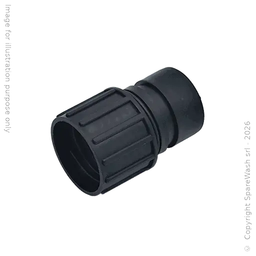 [80100010] MANICOTTO GIREVOLE CON GOLA TUBO FLESSIBILE D38 