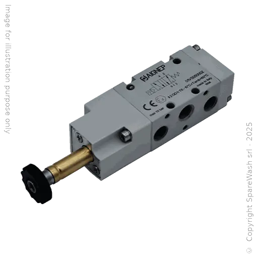 [70100334] ELECTROVÁLVULA NEUMÁTICA MONOESTABLE 5/2 G1/8