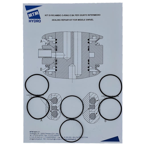 [61600256] SEAL SET FOR BOOM