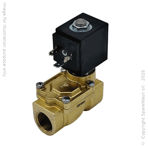 [60300546] SOLENOID VALVE 2/2 G1/2 24VAC VITON NC