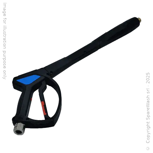 [61600263] PISTOLA PERDENTE CON LEVA G3/8 GIREVOLE + LANCIA SCHIUMA L375 M18