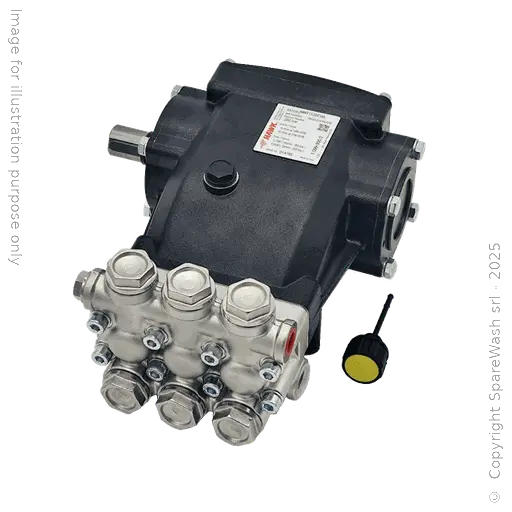 [60200723] HIGH PRESSURE PUMP HAWK NMT 1520 CWL 1450RPM 15L/M 200BAR