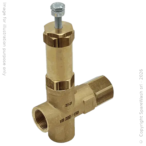 [61100107] VANNE DE BY-PASS 150BAR 200L/M G1 VB 200/150