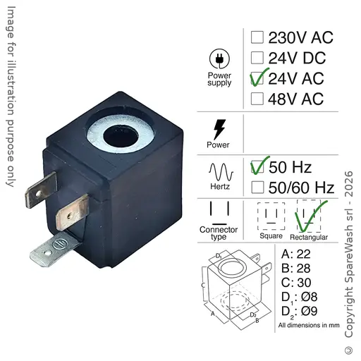 [40300252] BOBINE 24VAC 