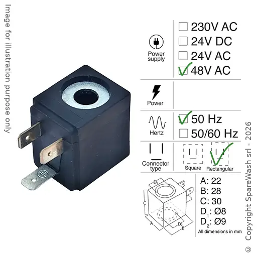 [40300276] BOBINE 48VAC 