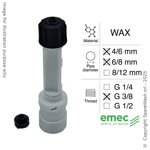 [40300436] VÁLVULA DE PIE LATIGUILLO 4/6 - 6/8 WAX