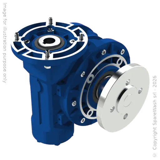 [20100469] WORM GEARBOX STM RMI 70P I:12 P80B14 CUSTOM MADE SHAFT