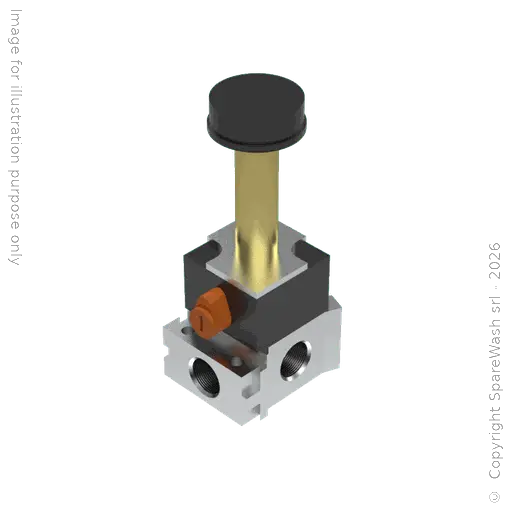 [70100235] ELECTROVÁLVULA NEUMÁTICA MONOESTABLE 3/2 G1/8