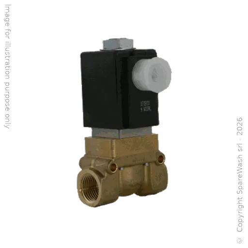 [60400017] ELECTROVÁLVULA ALTA PRESIÓN 2/2 G1/2 24VAC VITON NC 80BAR