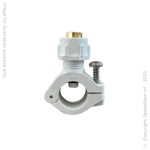 [60800107] SUPPORT DE BUSE + BUSE BASSE PRESSION G1/2 - 90/15 LAITON