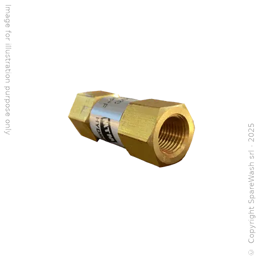 [61200043] CHECK VALVE G1/4 BRASS 280BAR