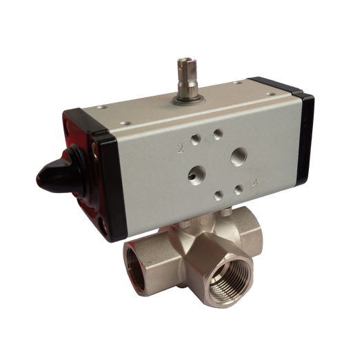 [61300040] 3-WAY PNEUMATIC VALVE G3/4 16BAR