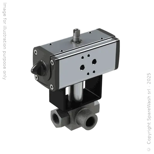 [61300064] DREIWEG PNEUMATISCHES STELLVENTIL G1/2 500BAR