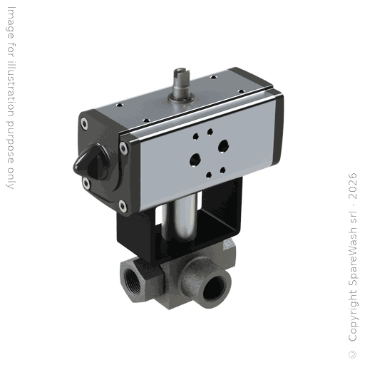 [61300064] VANNE PNEUMATIQUE 3 VOIES G1/2 500BAR