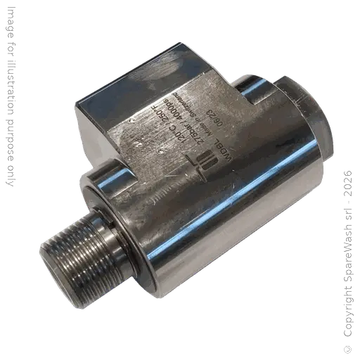 [61400016] JUNTA GIRATORIA 90° G3/8M - G3/8H ALTA ROTACIÓN