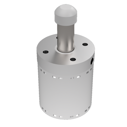 [70200010] CILINDRO PNEUMATICO A DISEGNO D63X18 STELO SPECIALE