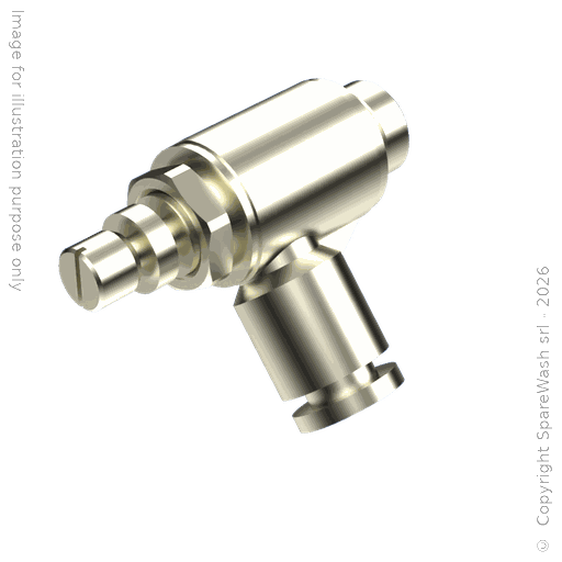 [70500141] RÉGULATEUR DE FLUX 90° G1/8 TUYAU D6