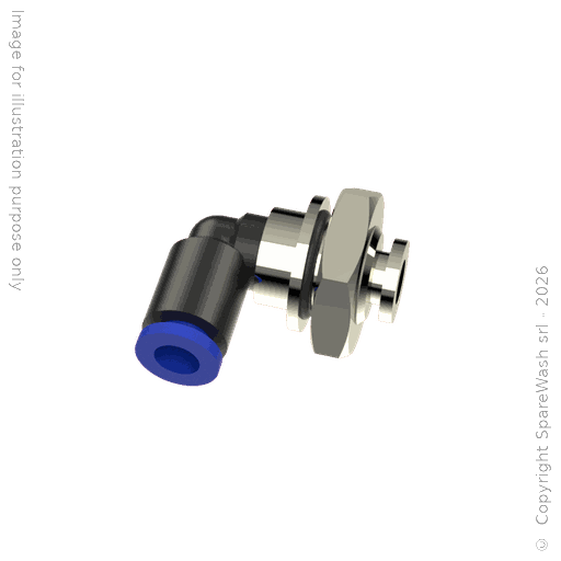 [70500158] RACCORD TRAVERSÉE 90° M14X1 TUYAU D6