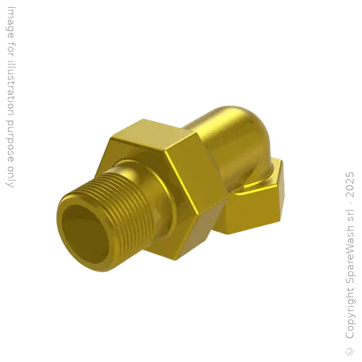 [70500226] NIPPLE CONIQUE OSCILLANT 90° G1/2