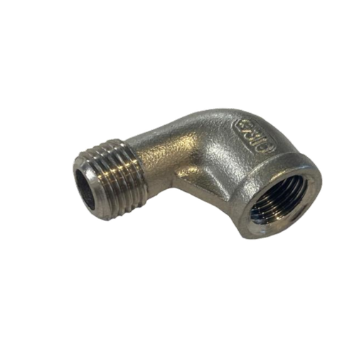 [70500257] RACCORDO 90° G1/4M G1/4F INOX