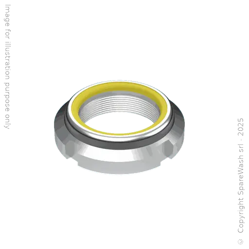 [90100017] SELF LOCKING NUT M25X1,5 GALVANIZED