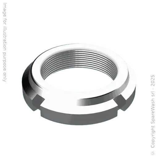 [90100031] SELF LOCKING NUT M35X1,5 GALVANIZED
