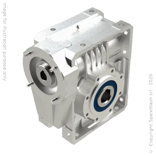 [20100292] WORM GEARBOX BONFIGLIOLI W 75U I:100 P80B14 HOLLOW SHAFT D30