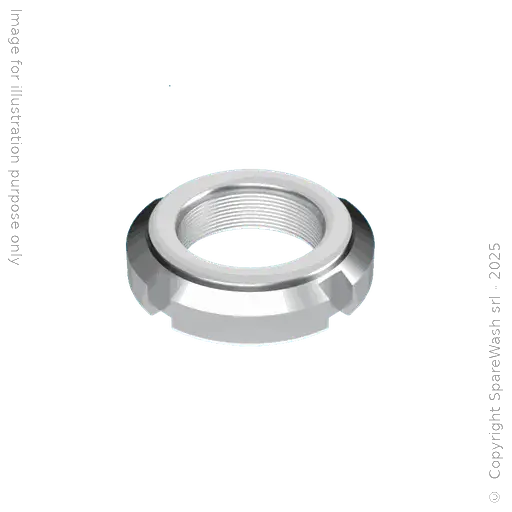 [90100048] SELF LOCKING NUT M24X1,5 GALVANIZED