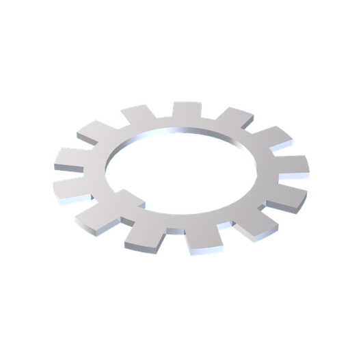 [90100062] ROSETTA DI SICUREZZA D25 ZINCATO