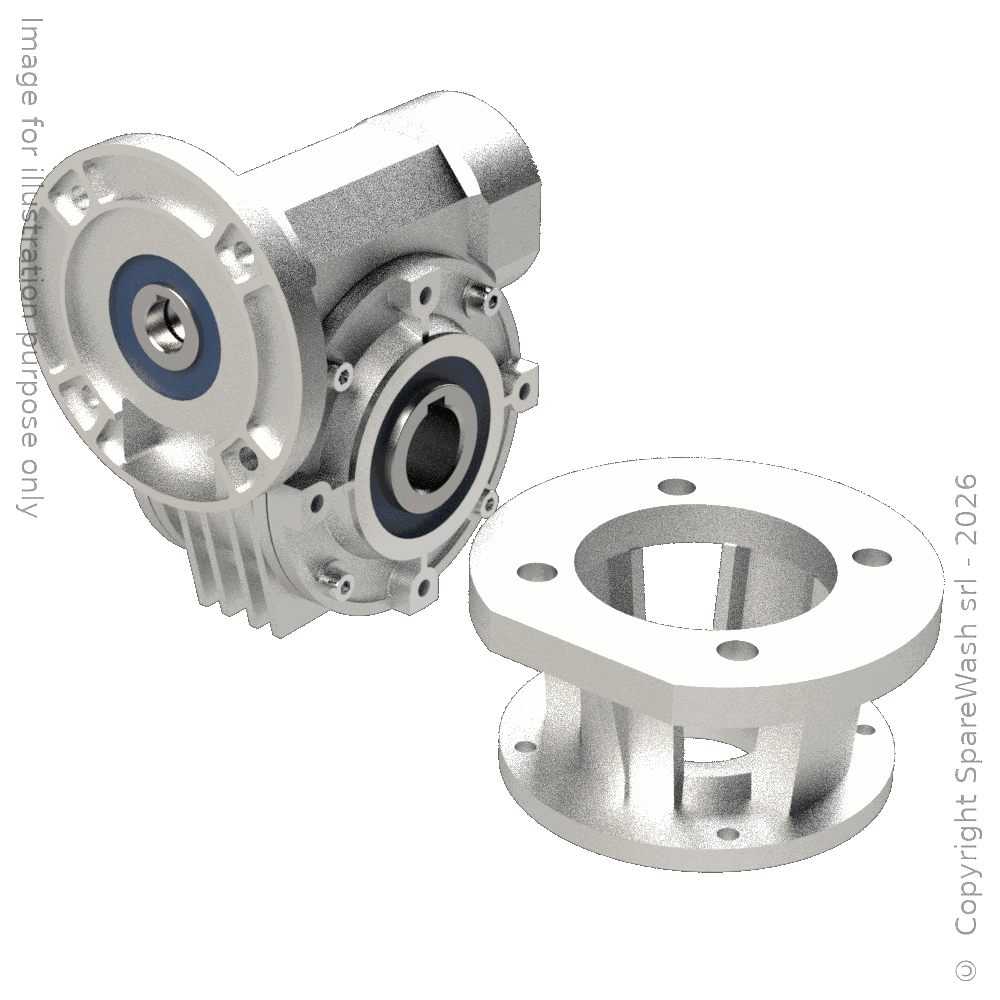 RIDUTTORE VITE SENZA FINE WMI 40 1/30 PAM 63 B5 FORO 18 LUBR. STM