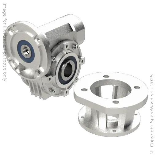 [20100285] WORM GEARBOX BONFIGLIOLI VF 49F I:45 P71B14 HOLLOW SHAFT D25