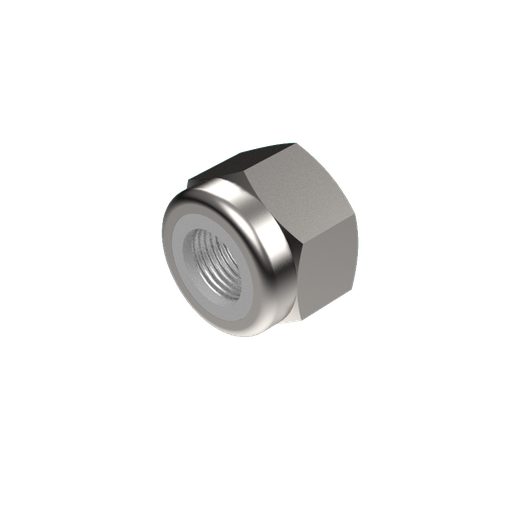 [90400032] SELF-LOCKING NUT HIGH PROFILE M8 STAINLESS STEEL